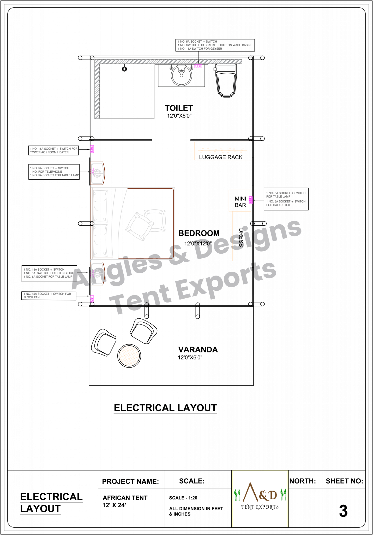 Tent Layout Image